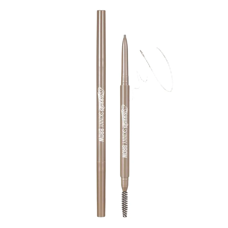 [Self-operated] Korean CLUB CLIO PERIPERA Ultra-fine, natural and long-lasting double-headed automatic eyebrow pencil 0.05g #09 Taupe Brown