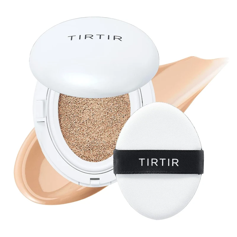 [Self-operated] Korean TIRTIR Silky Glossy Cushion #23 Natural Color Suitable for Natural Skin Tone 18g 24-hour Moisturizing and Concealing Cushion Foundation