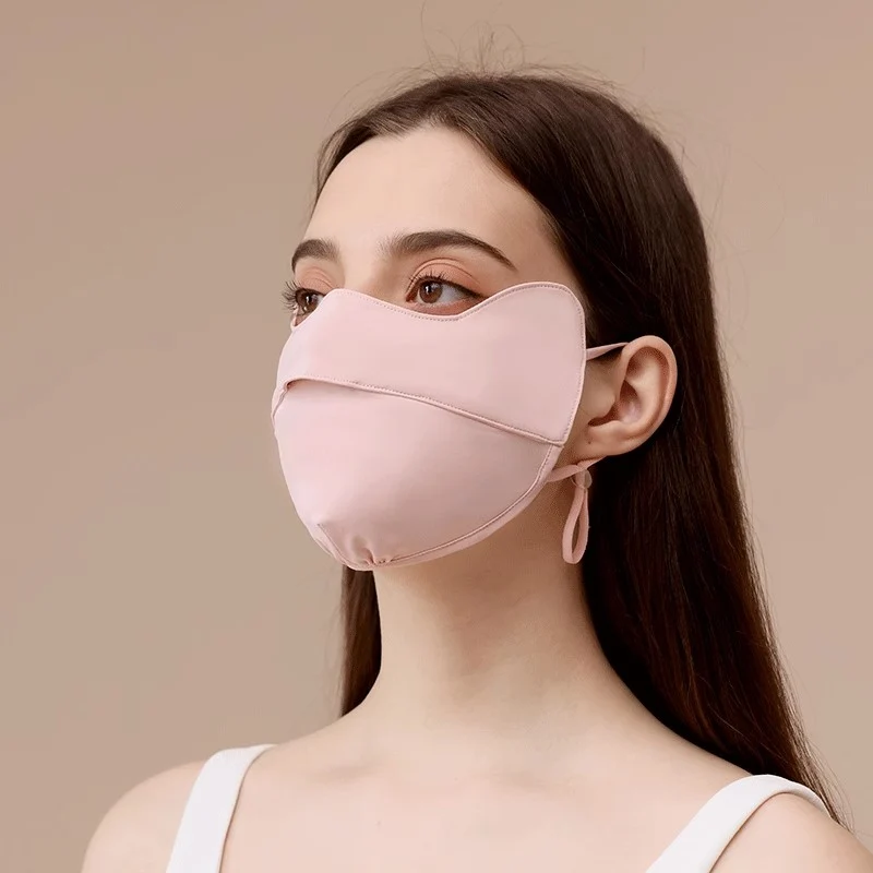 [Self-operated] China MIJU Eye Corner Sun Protection Mask One Size Pink 1 piece UPF50+ Eye Surround Protection Slim Breathable Touch Skin Cool Cool UV Protection Three-dimensional