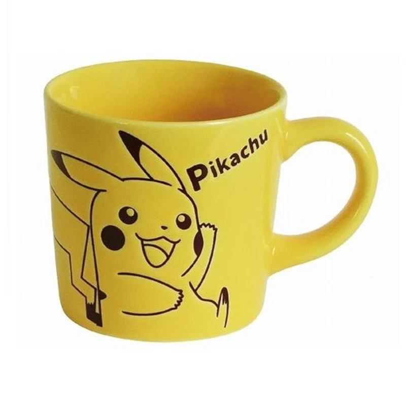 [Self-operated] Japan Jinzheng Ceramic Pokémon Pikachu Mug Yellow 260ml Cute Elf Ceramic Coffee Cup