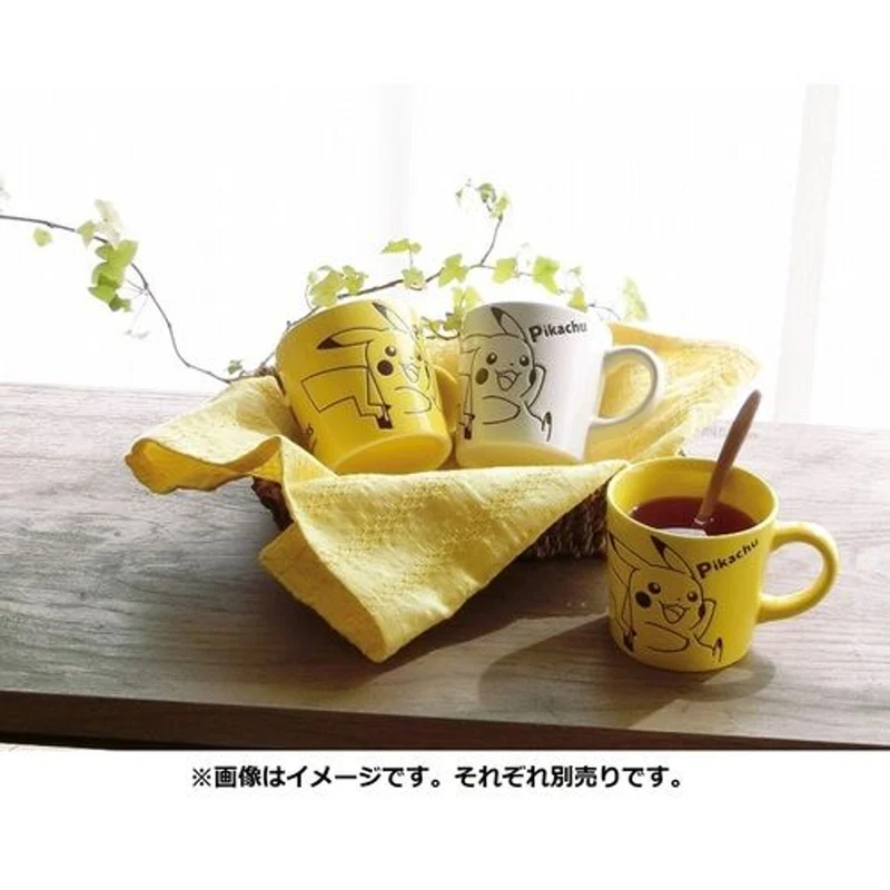 [Self-operated] Japan Jinzheng Ceramic Pokémon Pikachu Mug Yellow 260ml Cute Elf Ceramic Coffee Cup