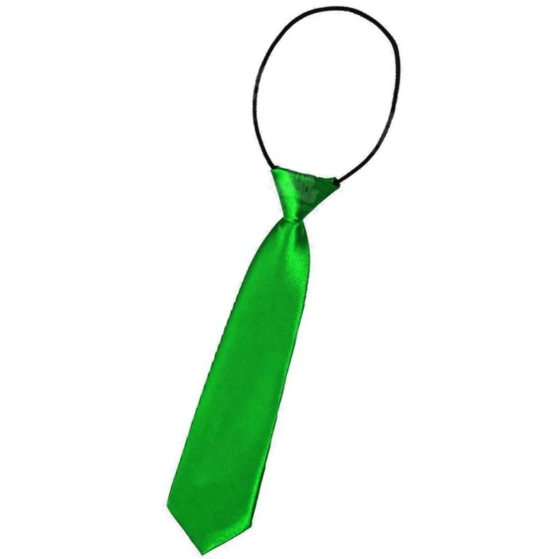 Grüne Krawatte für Kinder