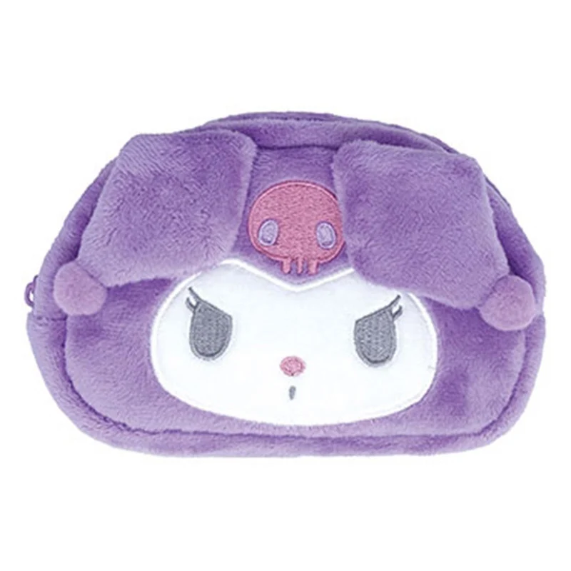 [Self-operated] Japan's Sanrio Boa Mirror Bag Cosmetic Bag Kurome Style 1 Pack Cute Cosmetic Mirror Bag