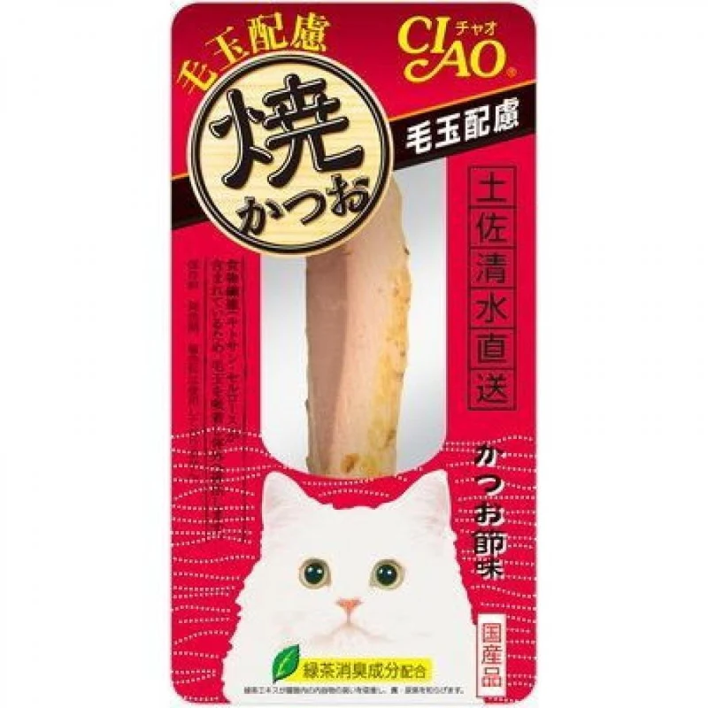 [Self-operated] Japanese CIAO Cat Snacks Churu Miaohaoxiang Grilled Bonito, Bonito Meat Single Pack, 1 Pack, Bonito Festival Flavor