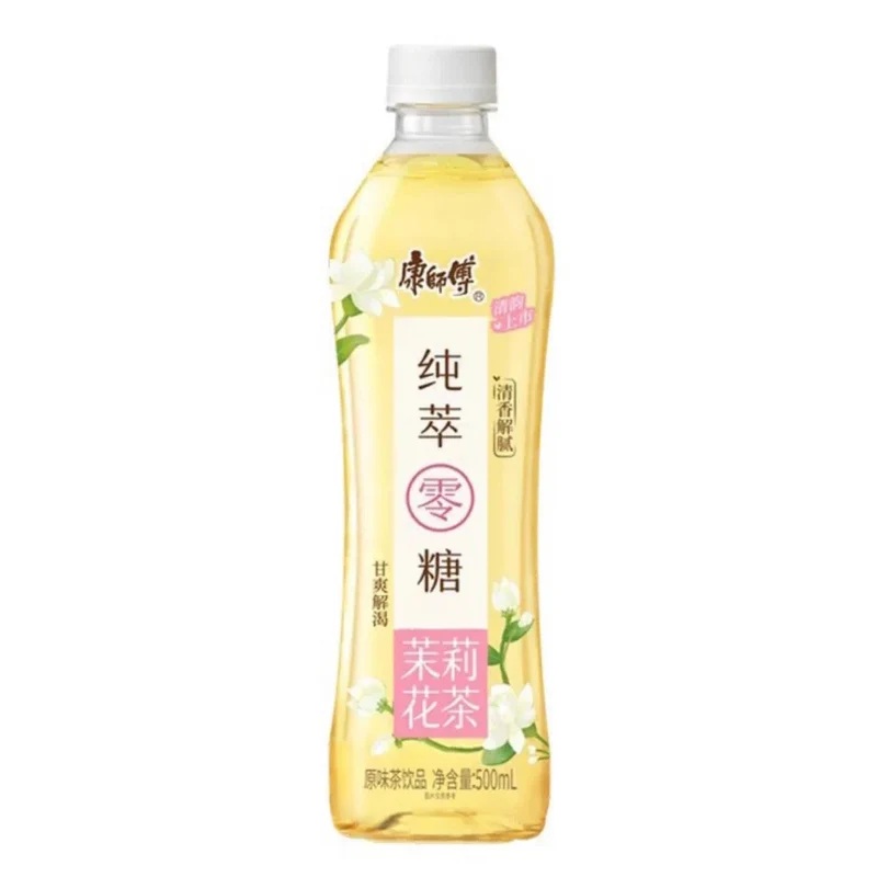 [Self-operated] China MASTER KONG pure zero sugar jasmine tea 500ml 1 bottle sugar-free jasmine tea drink