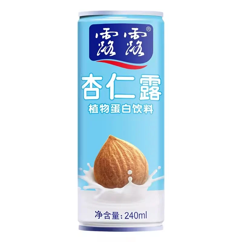 [Self-operated] China Chengde Lulu Almond Dew Rich Style 240ml Canned Plant Protein Drink Lulu