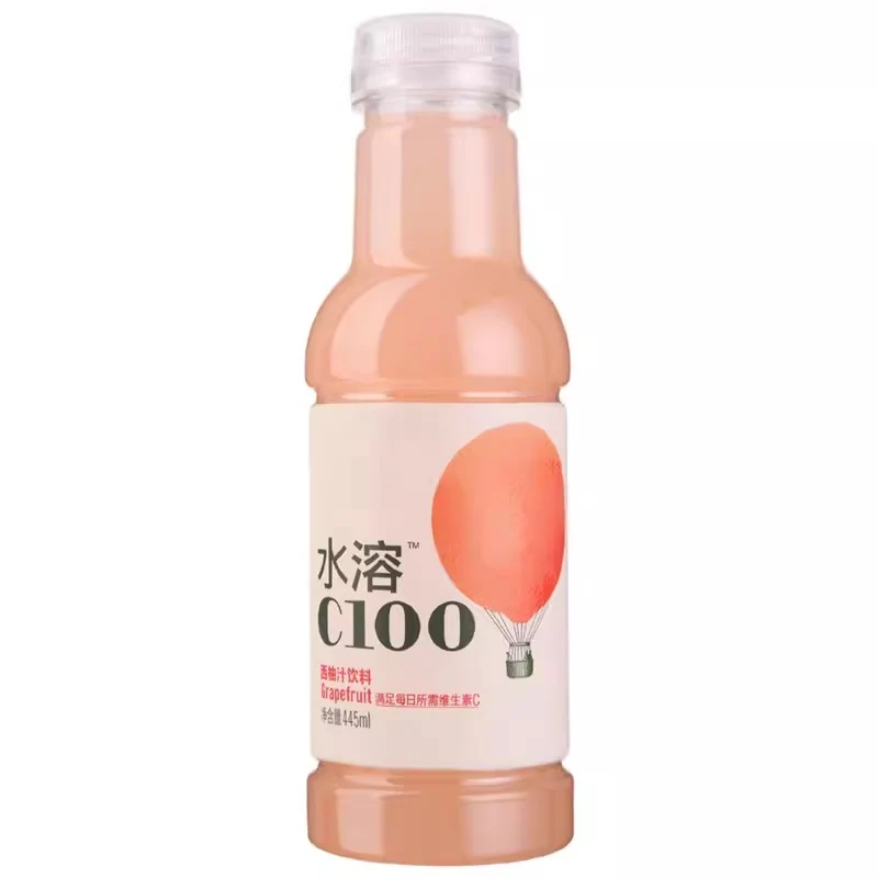 [Self-operated] China NONGFUSPRING Nongfu Spring Water-Soluble C100 Grapefruit Flavor Complex Juice 445ml Juice Drink to Supplement Vitamin C