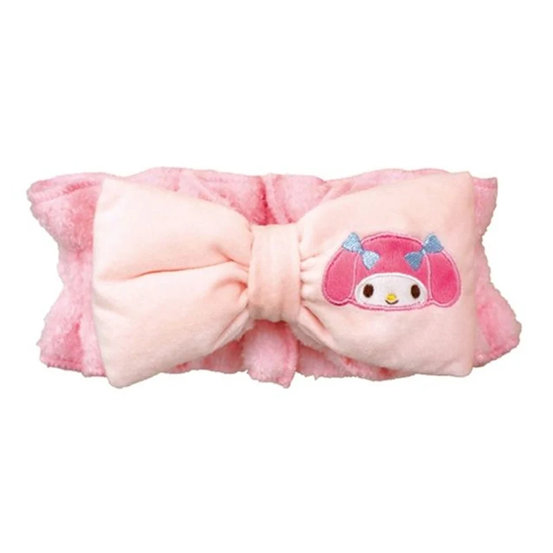 [Self-operated] Japanese Sanrio Plush Cartoon Quick-drying Hairband Melody Style 1 Pack Makeup Face Wash Cute Hairband A must-have artifact for home face washing