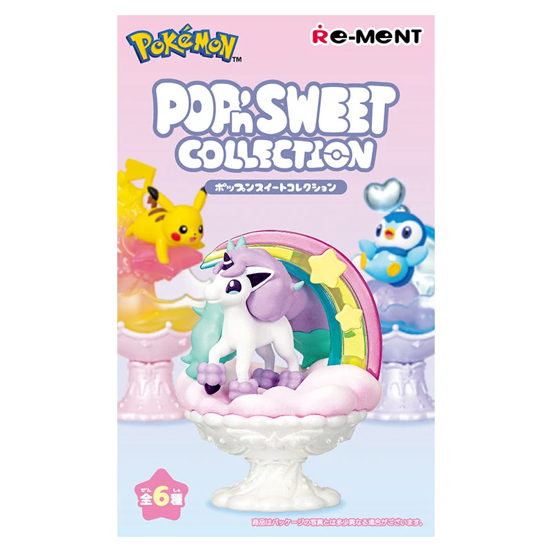 [Self-operated] Japanese RE-MENT Pokémon Pikachu series sweet collection 1 box of six types randomly sent genuine collection