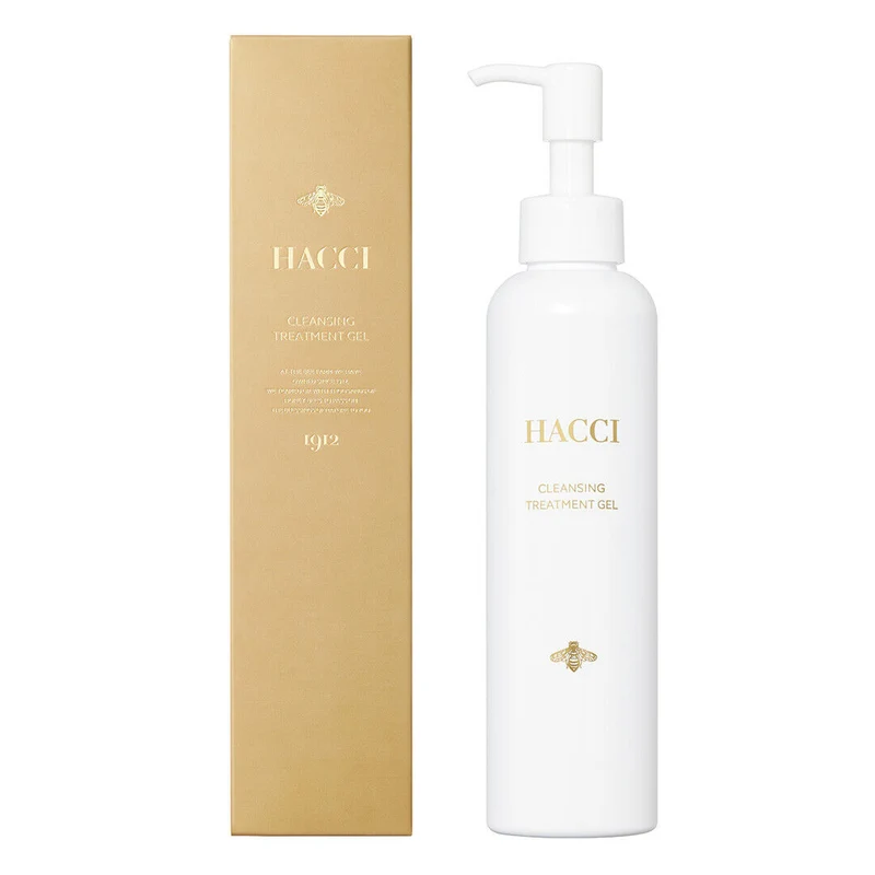 [Self-operated] Japan HACCI Huaqi New Honey Essence Skin Nourishing Makeup Remover Gel 190ml Gentle makeup remover multi-effect skin care for sensitive skin