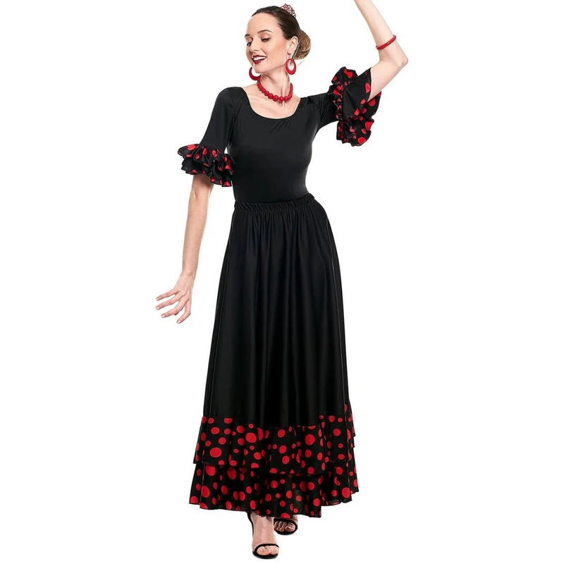 Schwarzer Flamenco-Rock