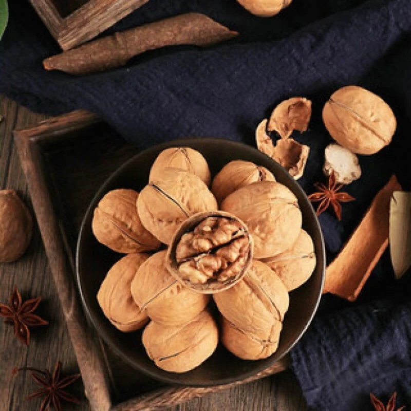 [Self-operated] China Laojiekou Popped Walnuts Milk Flavor 225g Nut Roasted Seeds Snacks