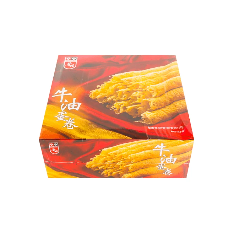 [Self-operated] China Hua Yuan Egg Roll Gift Box Butter Flavor 454g Hong Kong's old brand with rich milky flavor and great gift idea