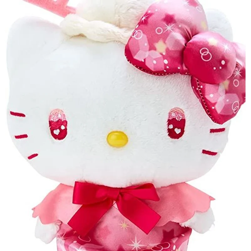 [Self-operated] Japanese Sanrio Cream Soda Series Doll Hello Kitty Doll Ornament Plush Toy