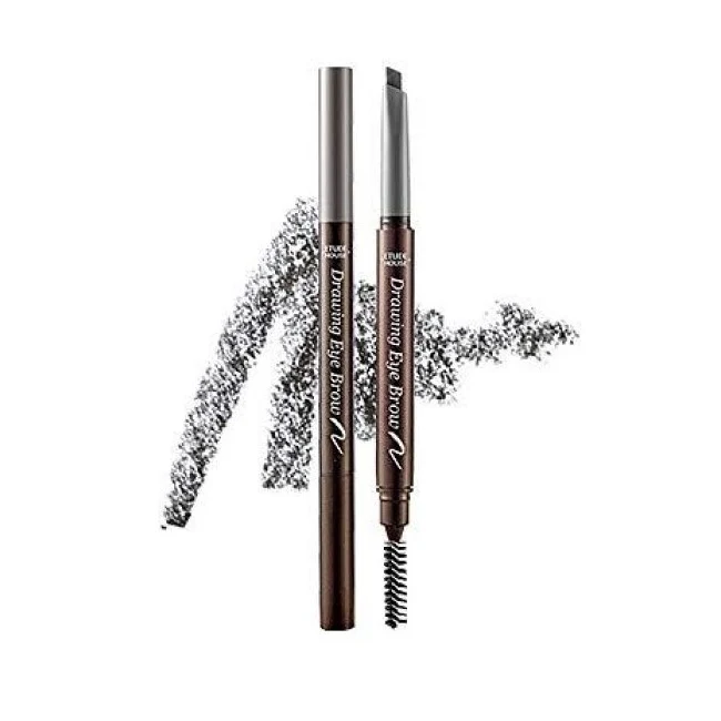 [Self-operated] South Korea's ETUDE HOUSE Eye Color Natural Eyebrow Pencil #05 Gray Single Pack Rotating Automatic Eyebrow Pencil Waterproof, Sweatproof, No Smudge