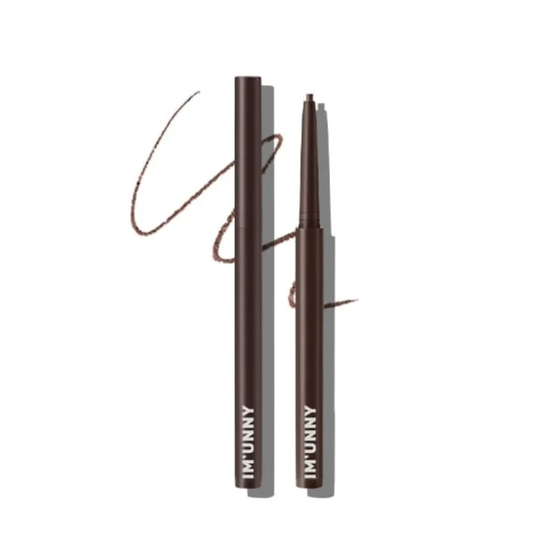 [Self-operated] South Korea UNNY Slim and Silky Eyeliner Pen 2mm Slim Refill #S02 Deep Brown Waterproof and Not Easy to Smudge Silkworm Pen