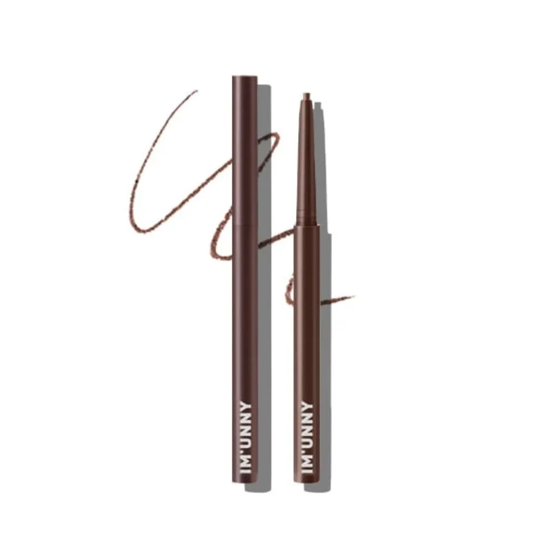 [Self-operated] Korea UNNY Slim and Silky Eyeliner Pen 2mm Slim Refill #S03 Mocha Brown Waterproof and Not Easy to Smudge Silkworm Pen