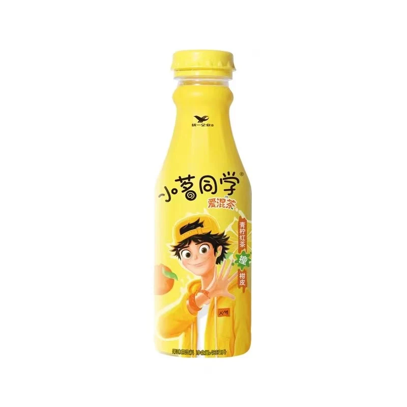 [Self-operated] Taiwan UNIF Xiaoming Classmate Love Mixed Tea Beverage Lime Black Tea 480ml Fruity Tea Beverage