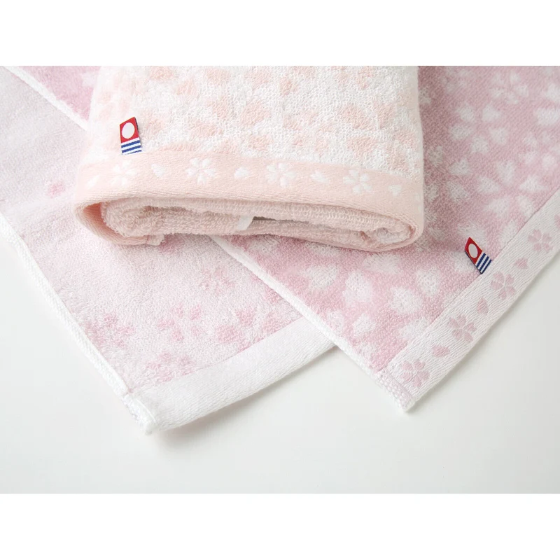 [Self-operated] Japan's IMABARI Sakura gift box towels 33*75 2 pack, pure cotton, made in Japan, super absorbent, quick-drying, not prone to lint