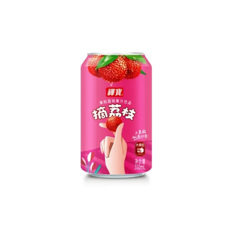 [Self-operated] China Zenbao Large Pulp Juice Strawberry Flavor 310ml Fruit Juice Drink