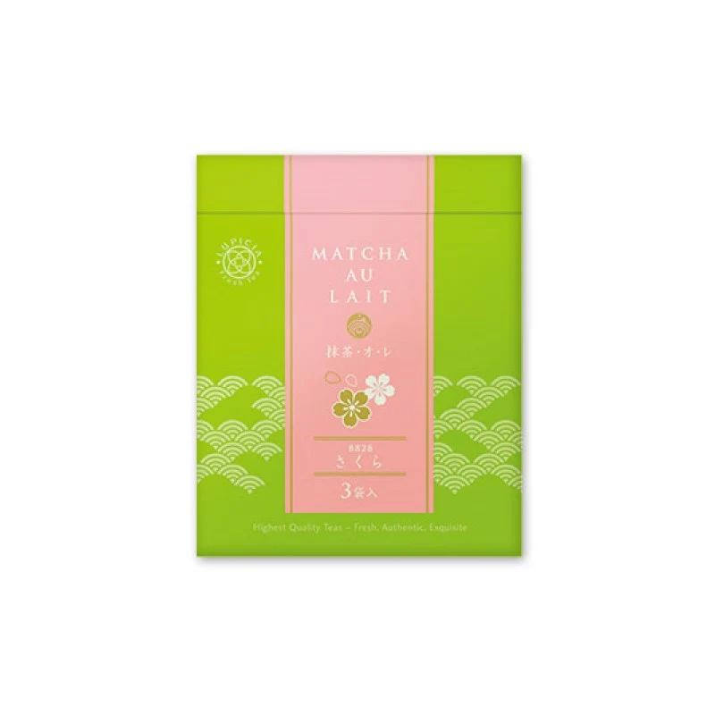 [Self-operated] Japanese Lupicia Green Tea Garden Limited Edition Sakura Uji Matcha Mixed Milk Tea 3 bags Uji Matcha Mixed Milk Tea