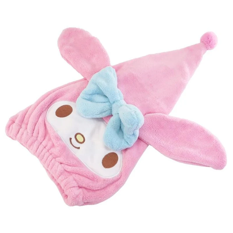 [Self-operated] Japanese Sanrio Cartoon Plush Triangular Hair Drying Hat Melody Model 1 Pack Triangular Towel Hat