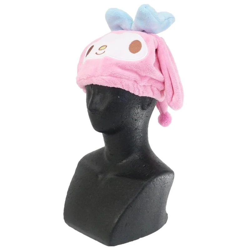 [Self-operated] Japanese Sanrio Cartoon Plush Triangular Hair Drying Hat Melody Model 1 Pack Triangular Towel Hat