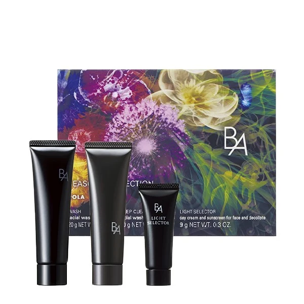 [Self-operated] Japanese POLA Limited Edition Travel Set Facial Cleanser 20g + Washing Mask 20g + Sunscreen 9g Cleansing Skin Care Kit
