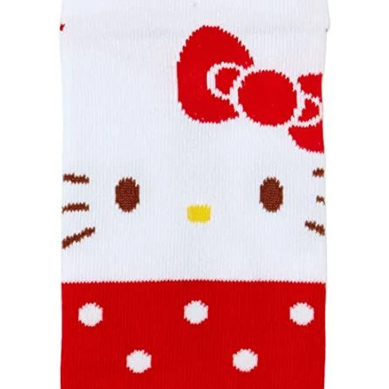 [Self-operated] 1 pair of Japanese Sanrio super star cute face socks Hello Kitty