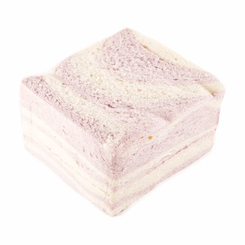 [Self-operated] Chinese Gan Xiao Xian Pure Milk Warm Toast Sliced ​​Endless Breakfast Bread Taro Flavor 102g Snacks and Snacks