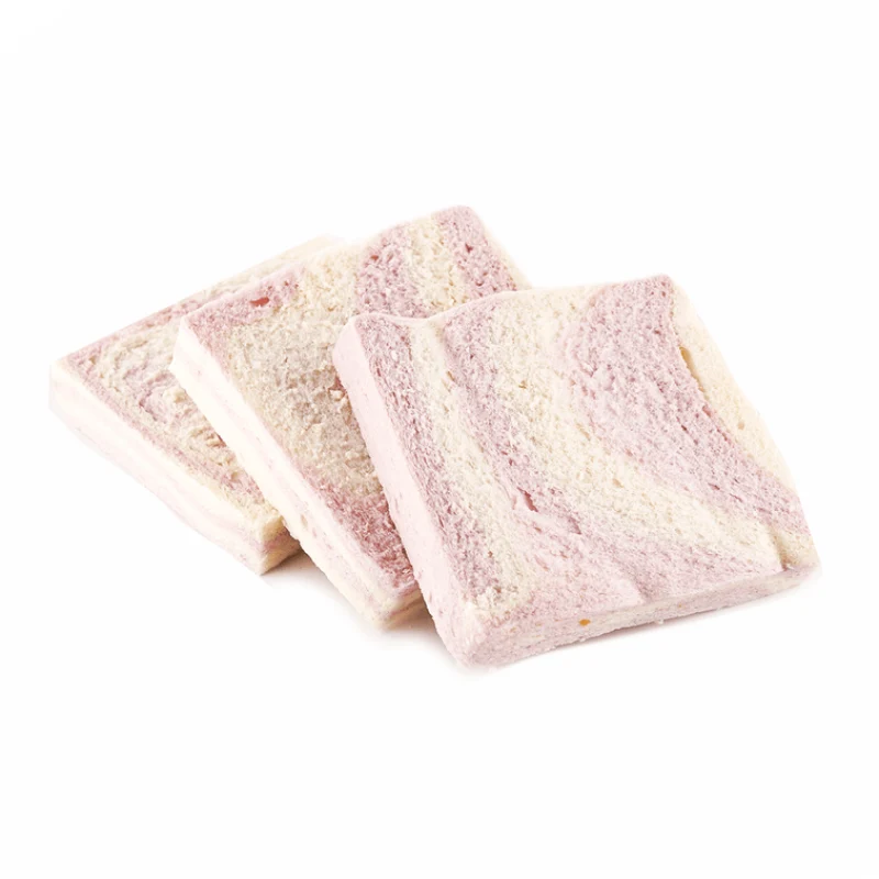 [Self-operated] Chinese Gan Xiao Xian Pure Milk Warm Toast Sliced ​​Endless Breakfast Bread Taro Flavor 102g Snacks and Snacks