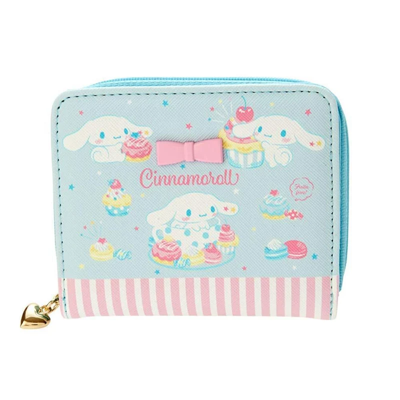 [Self-operated] Japan's Sanrio Gemini series cute short card holder wallet big-eared dog cute portable card holder coin purse wallet