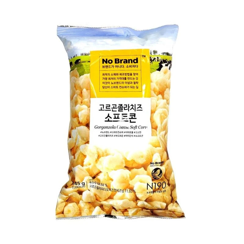 [Self-operated] Korean NoBrand Gangguzola Cheese Corn Sticks 145g Cheese Taco Popcorn Snacks