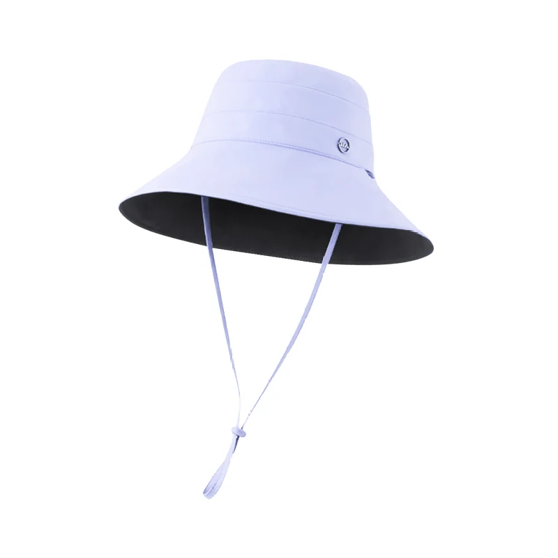 [Self-operated] China Beneunder Dome Series Double-sided Sun Protection Hat Fisherman Hat Mugwort Purple/Cloud Carbon Black One Size
