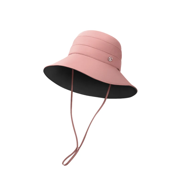 [Self-operated] China Beneunder Dome Series Double-sided Sun Protection Hat Fisherman Hat Dianthus Powder/Cloud Carbon Black One Size