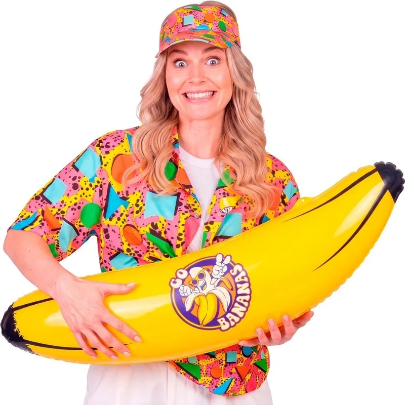 Riesige aufblasbare Banane