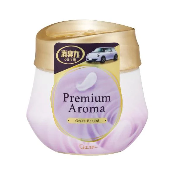 [Self-operated] Japanese ST Chicken Premium Aroma Car Premium Fragrance Gel Fragrance Grace Beaute 90g to freshen the air in the car and remove odors