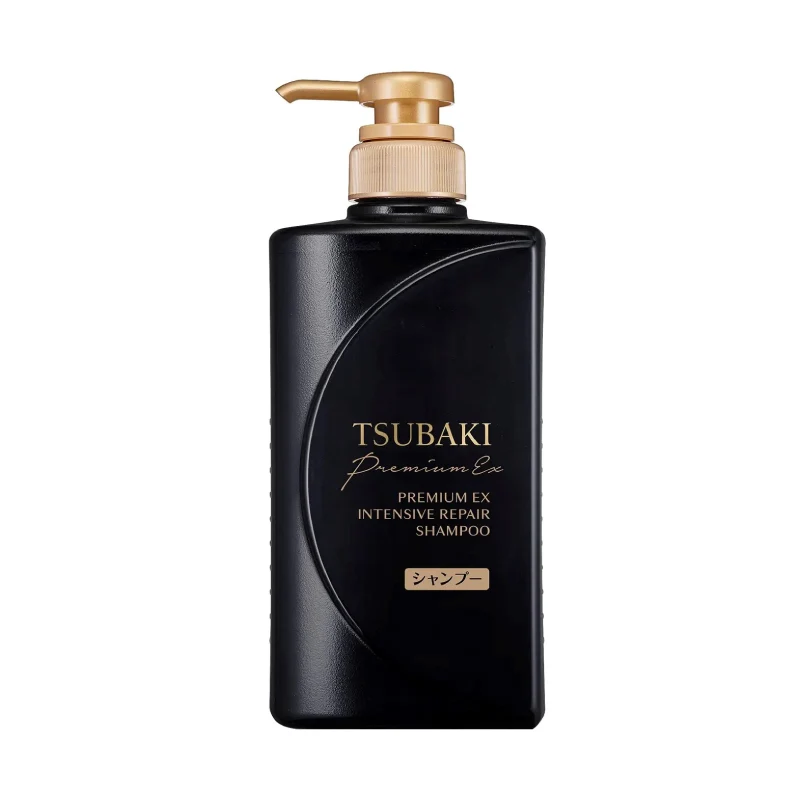 [Self-operated] Japan's SHISEIDO TSUBAKI Shibeiqi Qinyao Zhizhi Luxurious Hair Conditioner 490ml Black Tsubaki Conditioner Repairs damaged, dry and split ends caused by perm and dyeing