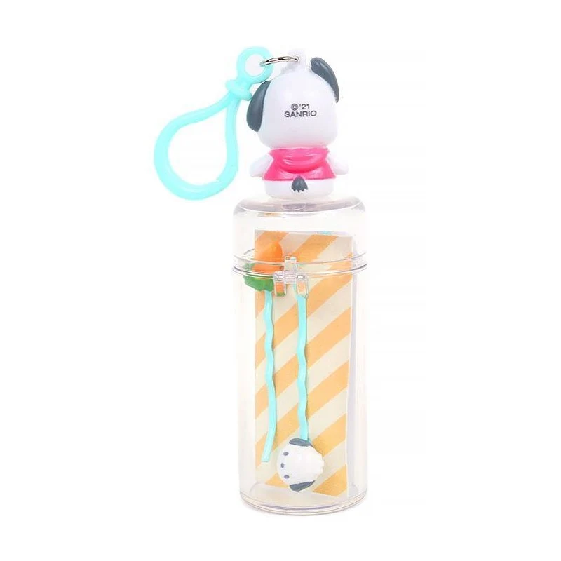 [Self-operated] Japan's Sanrio one-word hair clip with storage jar Pacha dog style 4 pack cute one-word side clip bangs clip hair accessories hair clips hair accessories