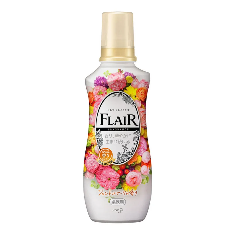 [Self-operated] Japanese KAO Kao New Version FLAIR Clothing Perfume Softener Fragrance Softener 540ml Mild Rose Fragrance
