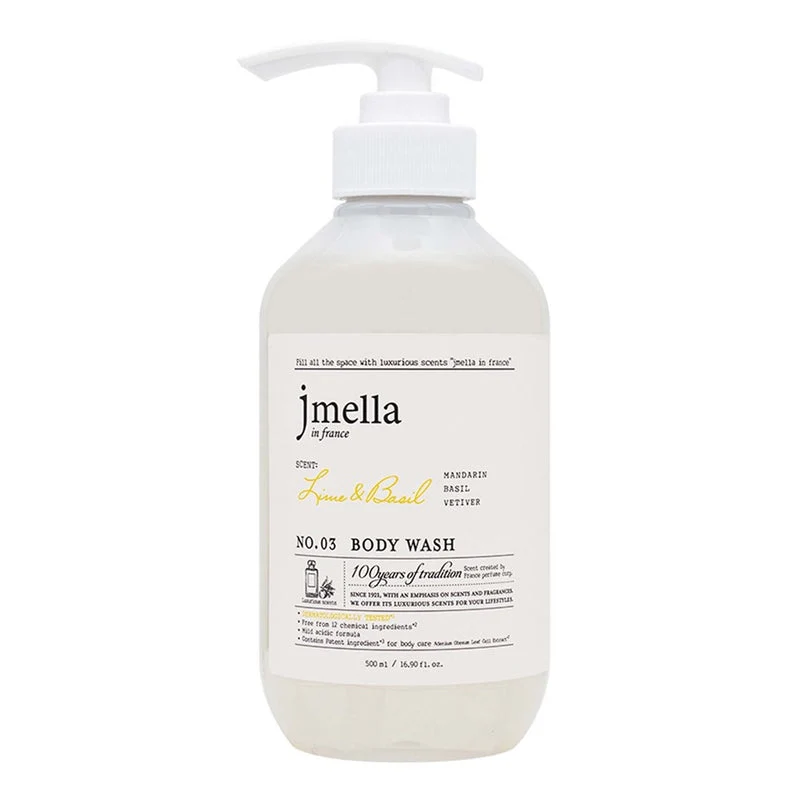 [Self-operated] Korean Jmella Fragrance Shower Gel #03 Youthful First Love Series 500ml Long-lasting Fragrance Shower Gel