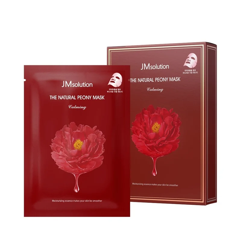[Self-operated] Korean JM SOLUTION Peony Mask 10 pieces, hydrating, firming, repairing and deeply nourishing