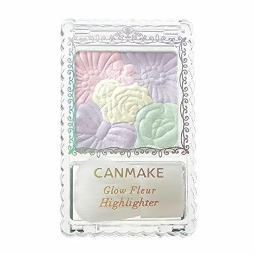 [Self-operated] Japanese CANMAKE Ida petal carving five-color high-gloss powder #03 crystal lamp, colorful crystal, transparent high-gloss feeling