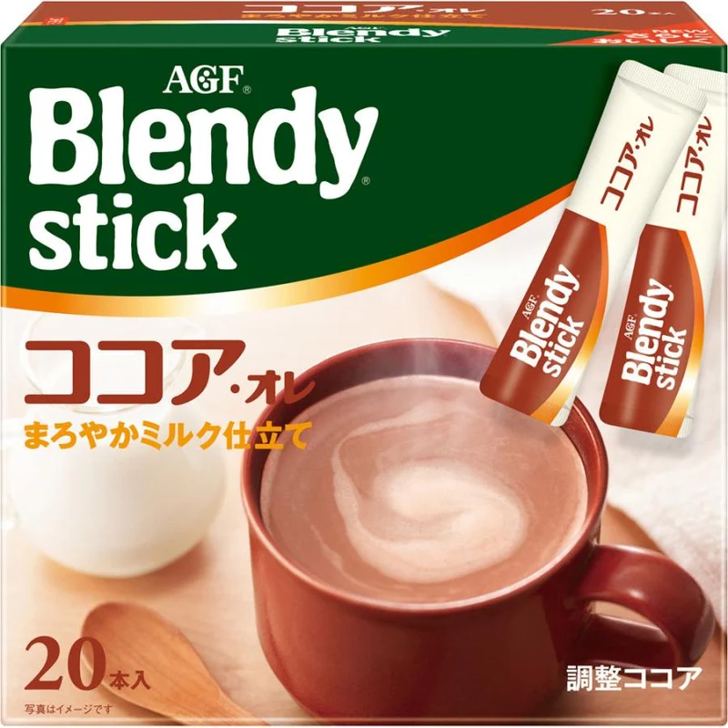 [Self-operated] Japanese AGF BLENDY 20-in-XNUMX instant original latte coffee XNUMX packs, a must-have for refreshing and staying up late