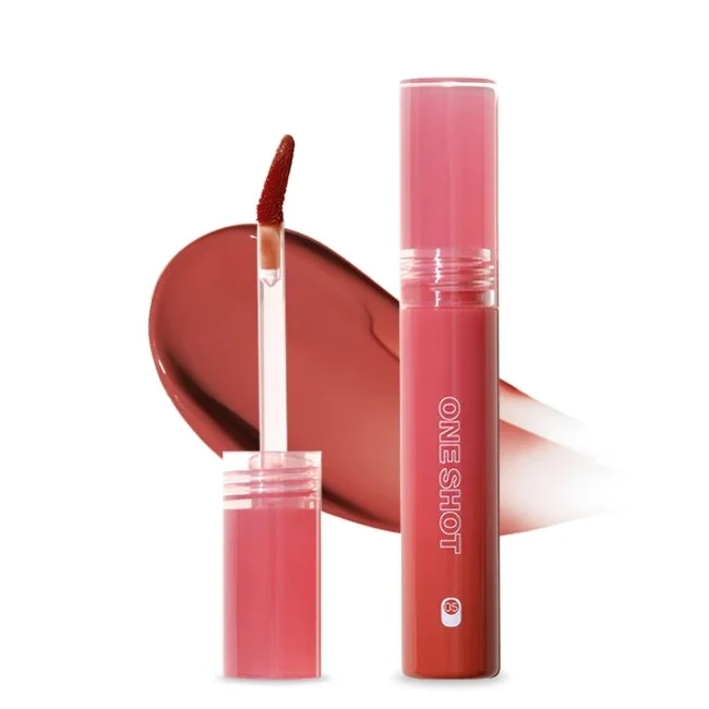 [Self-operated] INTOYOU Open Cap Series Cheers Lip Glaze OT05 Drunk Coffee 2.2g Mirror Watery Juice Lip Glaze