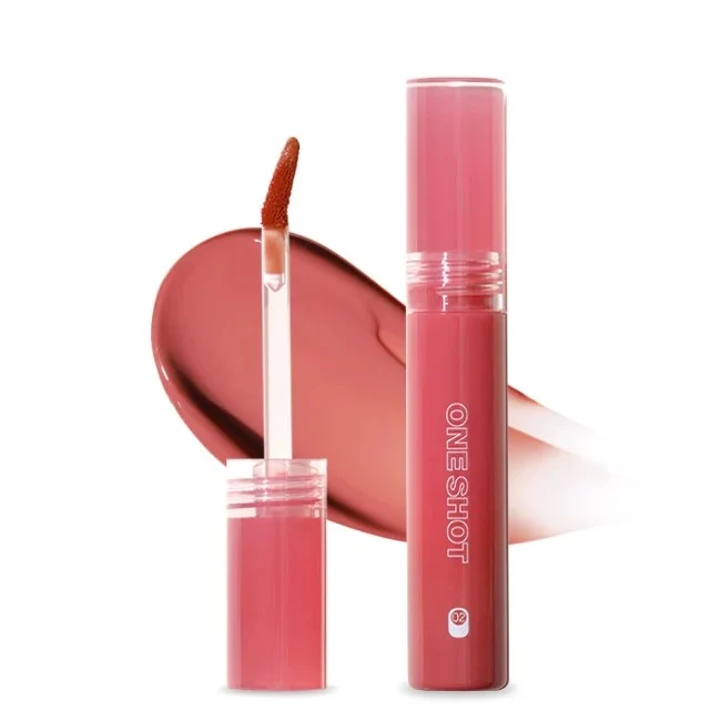 [Self-operated] INTOYOU Open Cap Series Cheers Lip Glaze OT02 Peach Tip 2.2g Mirror Watery Juice Lip Glaze
