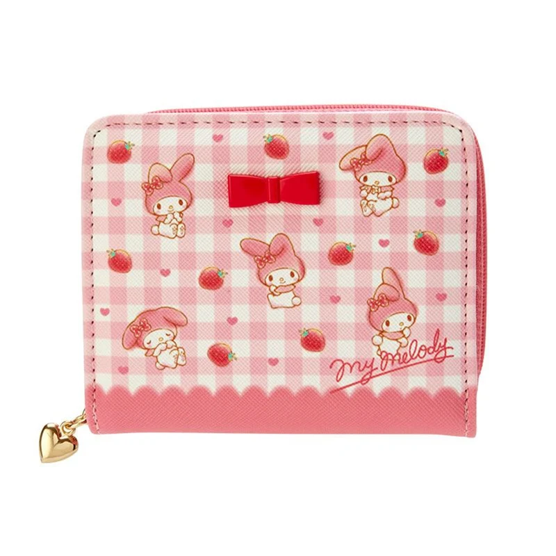 [Self-operated] Japan's Sanrio Gemini series cute short card holder wallet Melody cute portable card holder coin purse wallet