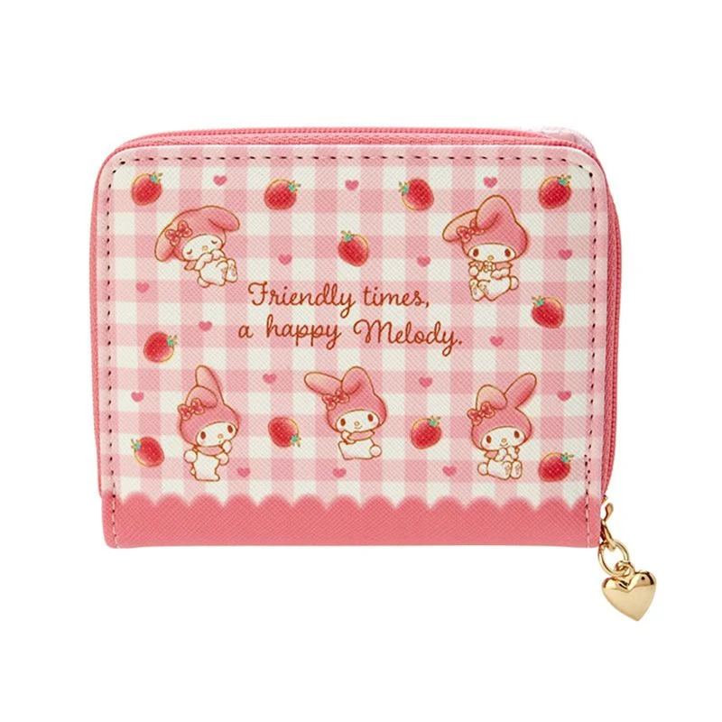 [Self-operated] Japan's Sanrio Gemini series cute short card holder wallet Melody cute portable card holder coin purse wallet