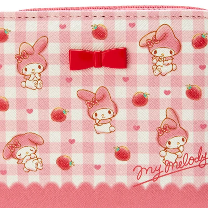 [Self-operated] Japan's Sanrio Gemini series cute short card holder wallet Melody cute portable card holder coin purse wallet