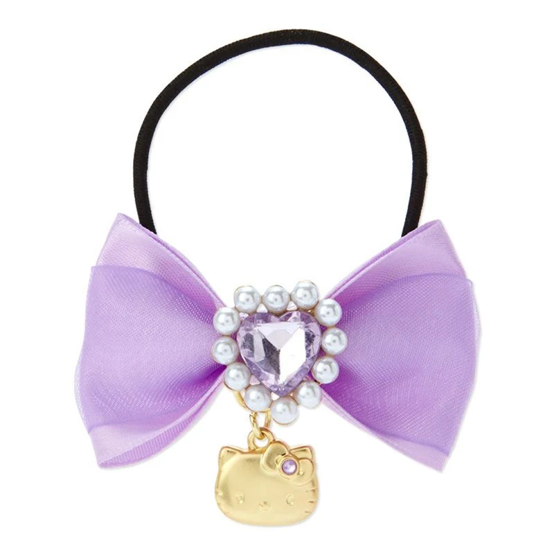 [Self-operated] Japan's Sanrio gemstone series limited accessories headband Kurome 1 pack love gem-encrusted hair tie